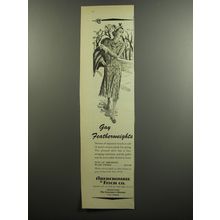 1952 Abercrombie & Fitch Suit Ad - Gay Featherweights