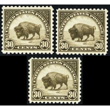 569, Mint VF NH 30¢ Group of Three Stamps! CV $150 * Stuart Katz