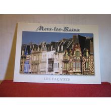 LES FACADES, MERS-LES-BAINS, SOMME, FRANCE used postcard 2004 pm =