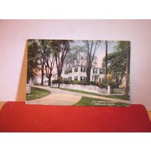 OLD DEERING MANSION, PORTLAND HARBOUR, MAINE, USA unused antique postcard =