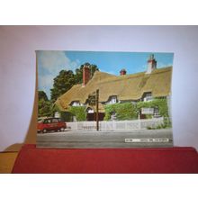 CASTLE INN, LULWORTH, DORSET unused postcard by J. Arthur Dixon dated 1968 =