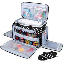 LUXJA Sewing Machine Carrying Bag with Removable Padding Pad, Travel Case for Se