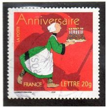 FRA 2005 (53c) 'GREETING STAMP' FINE USED (EBID20-547)