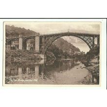 Shropshire IRON BRIDGE Postcard