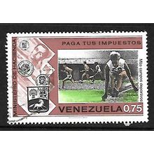 VENEZUELA 1974 PAY YOUR TAXES CAMPAIGN 75c SPORTS STADIUM SG 2270 FINE USED
