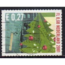 Netherlands 2001 Christmas - Christmas Tree €0.27 / ƒ0,60 Used