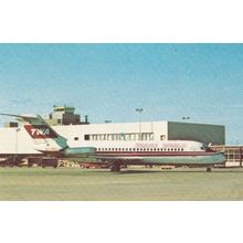 James Cox Dyton Ohio Airport Vintage Postcard