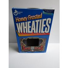 General Mills 1996 Cereal Box Wheaties Super Bowl Super Replays Troy Aikman NFL