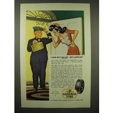 1944 General Tire Ad - Get A Re-Cap Not a New Cap