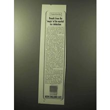 1964 New England Life Insurance Ad - Marital Deduction