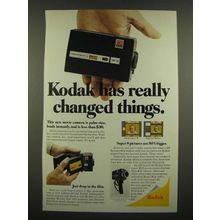 1967 Kodak M12 Movie Camera Ad - Really Changed Things