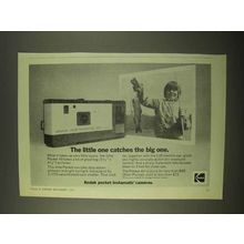1974 Kodak Pocket Instamatic 40 Camera Ad - Big One