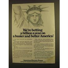 1979 American Electric Power Ad - Betting a Billion