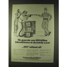 1979 American Electric Power Ad - We Generate
