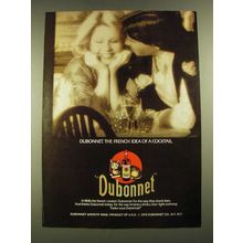 1979 Dubonnet Aperitif Ad - The French Idea of a Cocktail