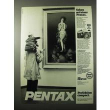 1979 Pentax ME Camera Ad - In German