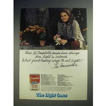 1980 Campbell's Light Ones Soup Ad - Lee Meriwether