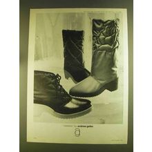 1980 Andrew Geller Sleekers Boots Ad - Piper, Goldie