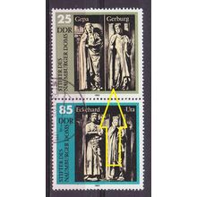 GERMANY DDR [1983] MiNr 2808 SZd260 F04 ( OO/used ) [01] Plattenfehler