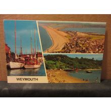 multiview, WEYMOUTH, DORSET. unused vintage postcard Colourmaster =