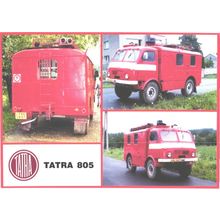 firetruck; TATRA 805