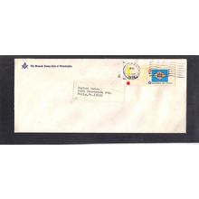 Maonic Stamp Club Cover 1633 13c Delaware CV03040