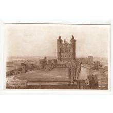 Tattershall Castle as it Would have Looked c1440 Postcard Lincolnshire