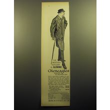 1958 Gleneagles Irideste All-Weather Coat Ad - The weather outlook is glowing!