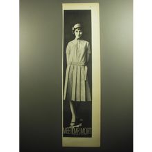 1958 Mr. Mort Dress Advertisement - Meet Mr. Mort