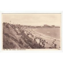 The Pier and Sands Clacton-on-Sea Postcard Essex 17910