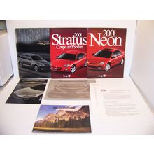 2001 CHRYSLER PT STRATUS SEBRING PLYMOUTH PROWLER NEON JEEP SALES BROCHURES (6)