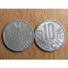 Austria 1952 10 Groschen Coin