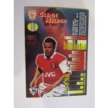 10. Glen Helder - Arsenal - Merlin Ultimate P. L 1995/96 Football Card (ef1)
