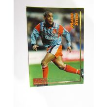 53. Mark Stein - Chelsea - Merlin Ultimate P. L 1995/96 Football Card (ef1)