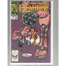 Excalibur, #13, Marvel Comic, 1989, Mid Grade