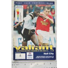 1993 programme Port Vale v. Hull City
