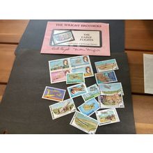 ICOLLECTZONE Aviation Wright Brothers Packet 18 colorful stamps (B800)