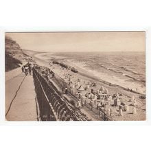 Sands by the Zig Zag Walk West Southbourne Postcard Dorset
