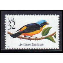 3222 32c Antillean Euphonia Fine MNH Z4568