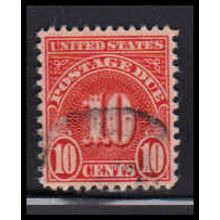 Used J84a 10c Postage Due Fine K1359