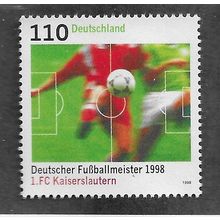 GER 1998 U/M 110pf '1.FC KAISERSLAUTERN - CHAMPIONS' (EBID78-836)