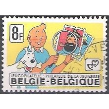Belgique 1979 Michel 1996 O Cote (2008) 0.70 € Tintin et Milou Cachet rond
