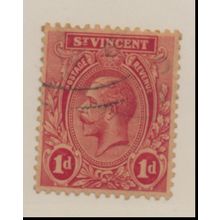 St. Vincent Stamp Scott #105, Used