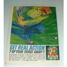 1964 7-Up Soda Ad - 7-up Your Thirst Away