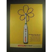 2001 Colgate Actibrush Toothbrush Ad - Smile Blossom