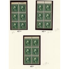 Early High Quality Booklet Pane Collection Many VF NH Cat $1859.75 - Stuart Katz