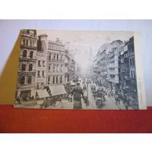 CHEAPSIDE, LONDON used antique postcard by G. Smith 1905 pm =