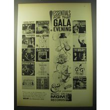 1960 MGM Records Ad - Essentials for that Gala Evening