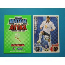 97. Paul Robinson - Bolton Wanderers - Match Attax 2010/11 Football Card EF1