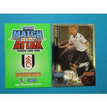 369. Damien Duff - FOIL - Fulham - Match Attax 2010/11 Football Card EF1